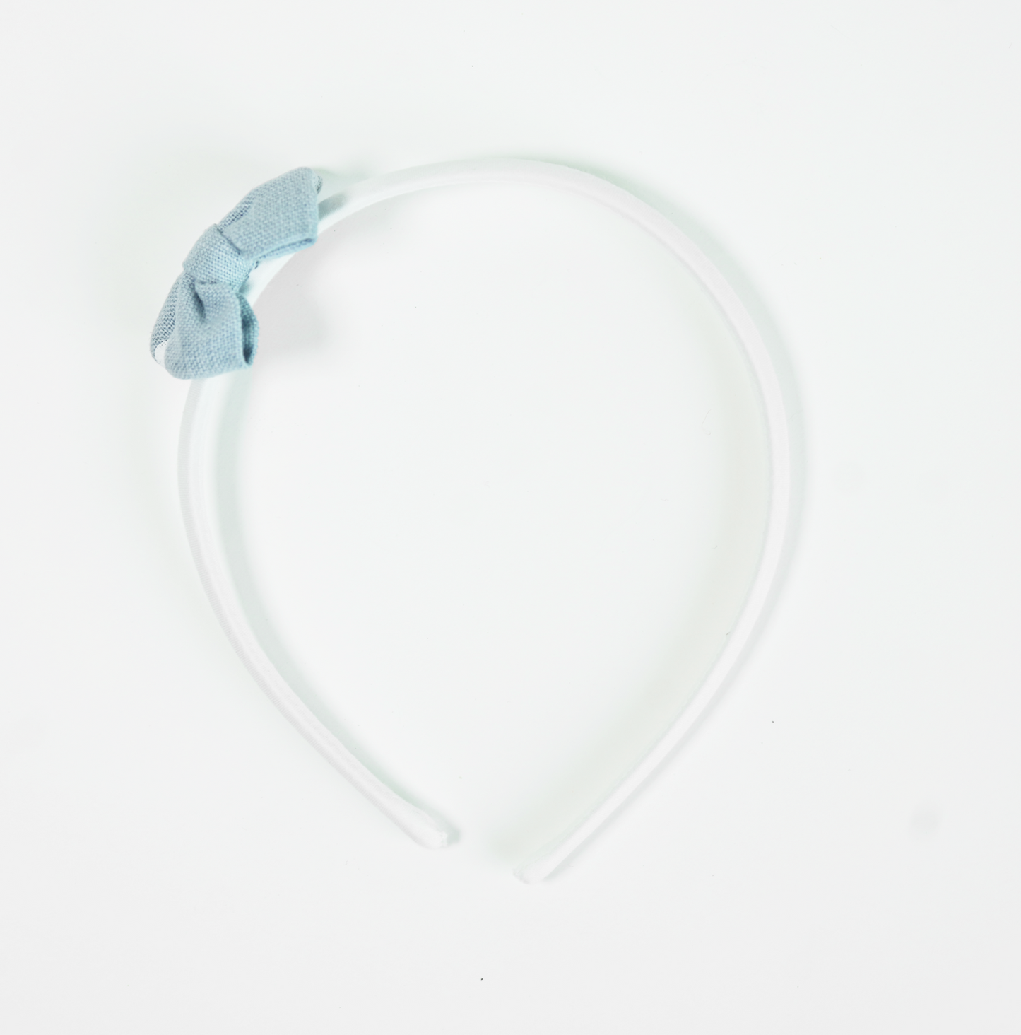 Blue Polka Hairband