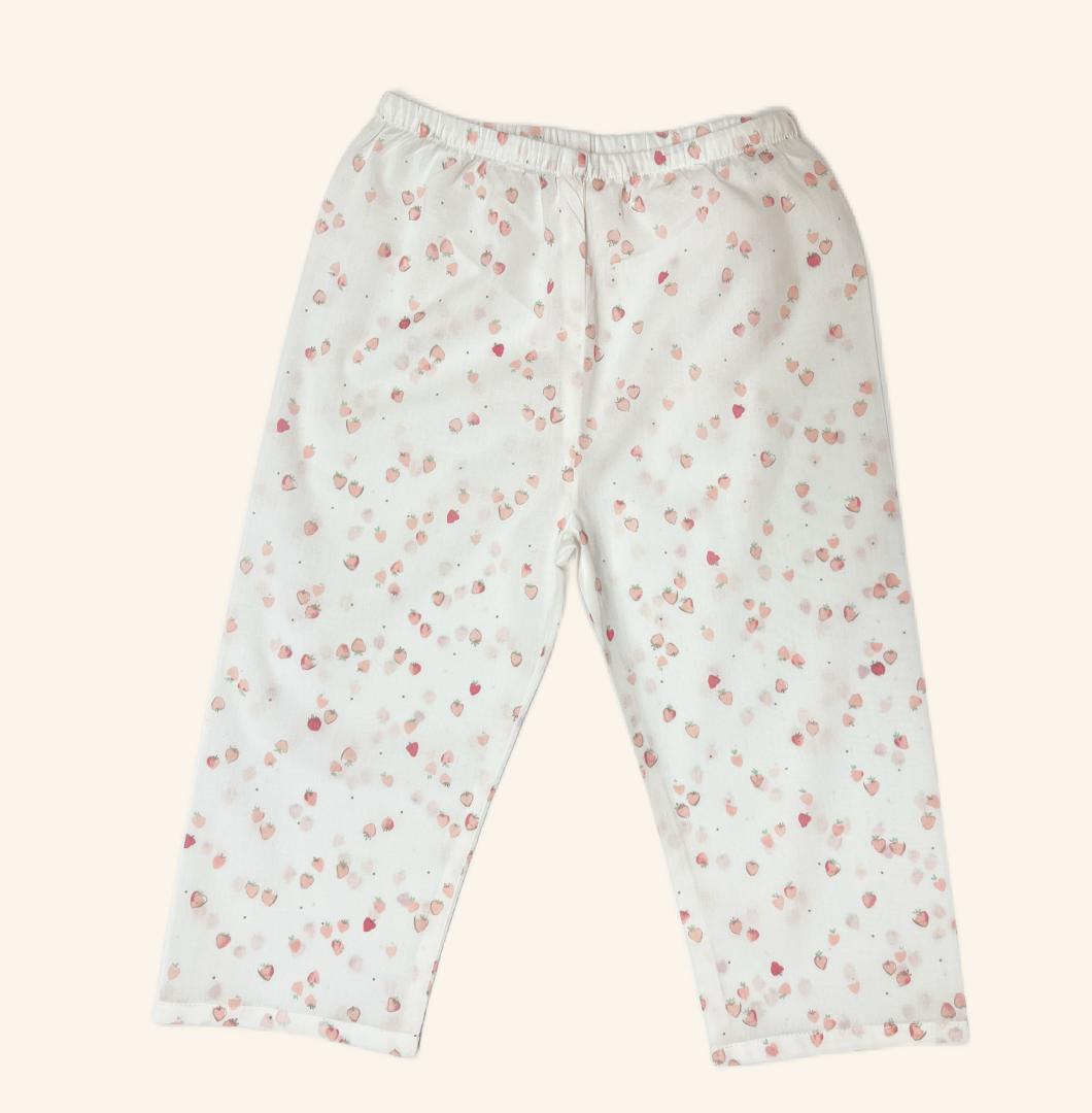 Strawberry Cotton Pyjama Set