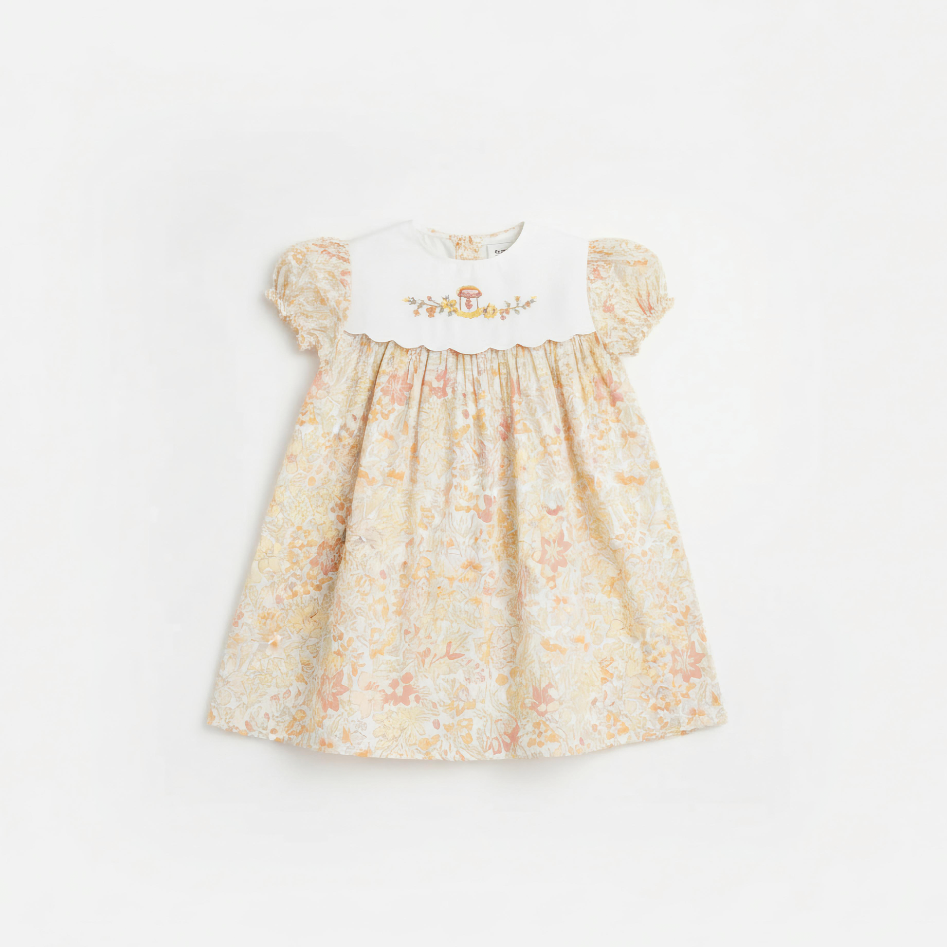 sachin and babi light blue dress Orange Marmalade Embroidered Dress – Petite Peaches