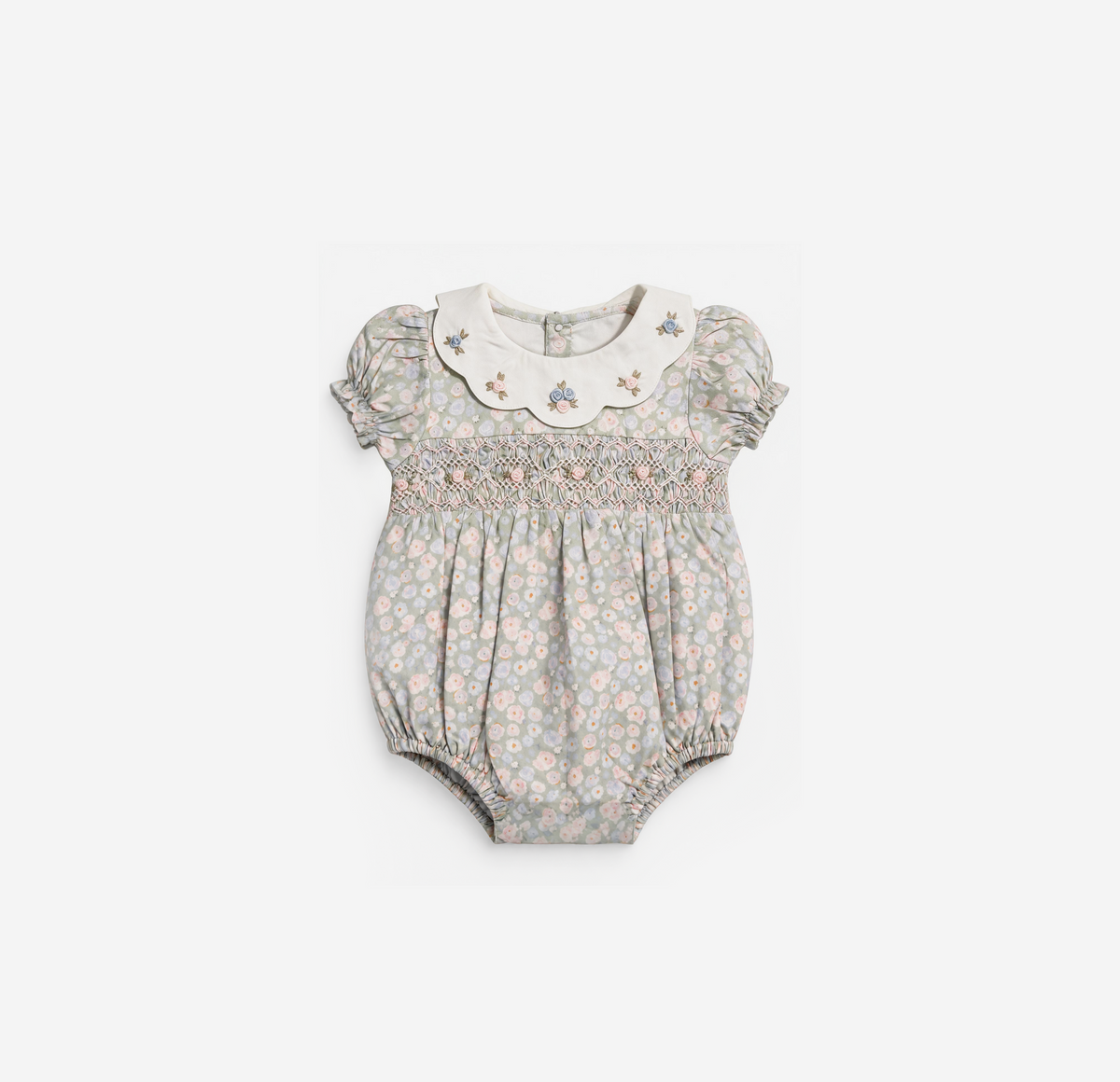 Whispering Roses Romper