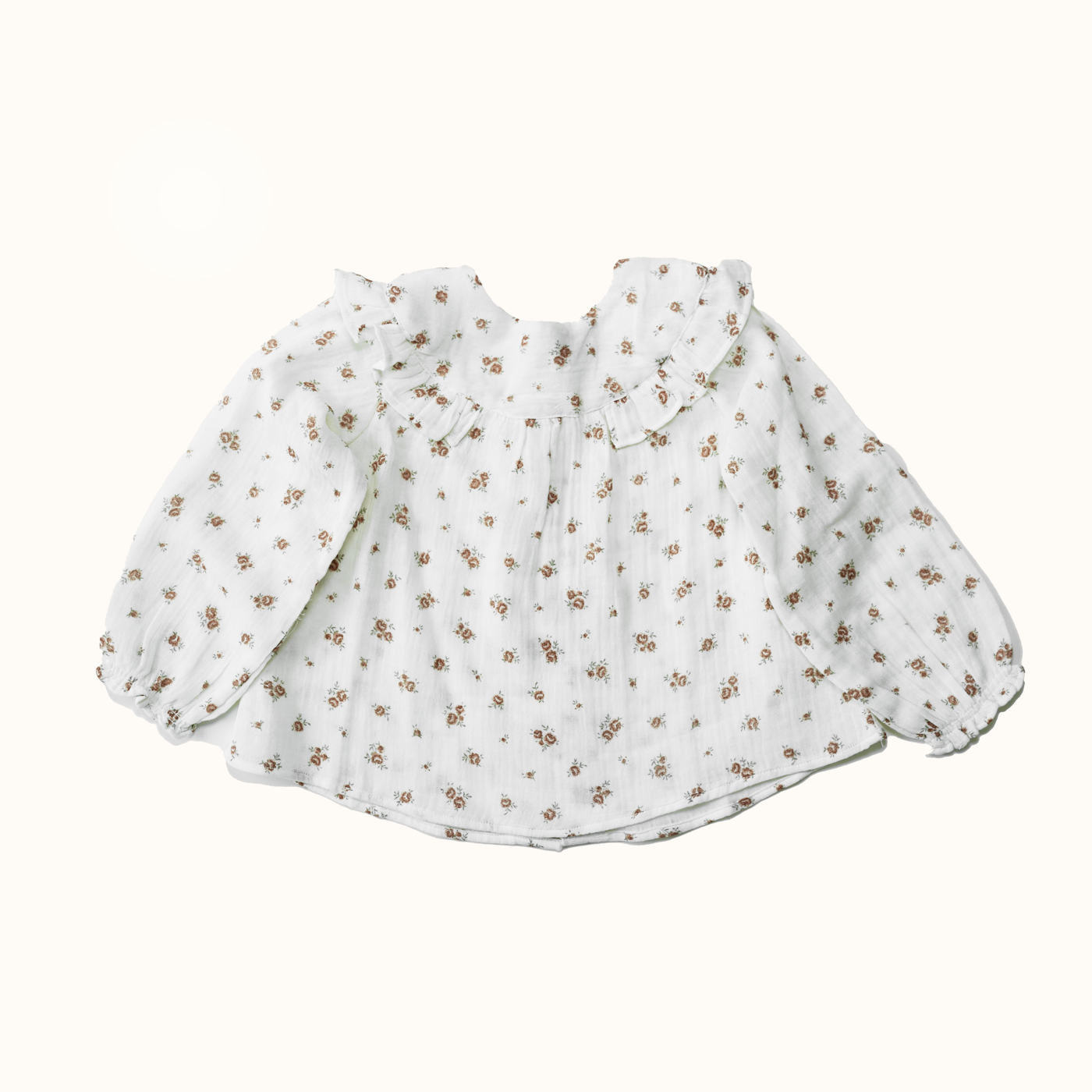 Rose Muslin Top & Bloomer Set