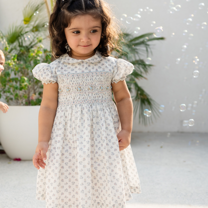 Meadow Whisper Smocked Dress