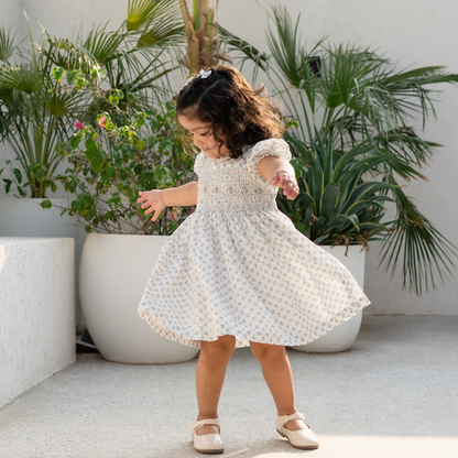 Meadow Whisper Smocked Dress