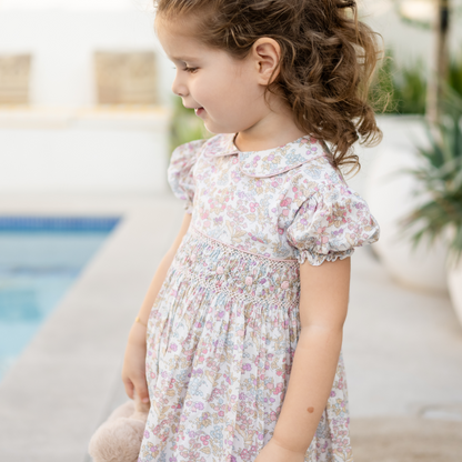 Garden Bloom Smocked Dress