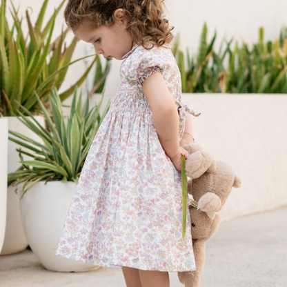 Garden Bloom Smocked Dress