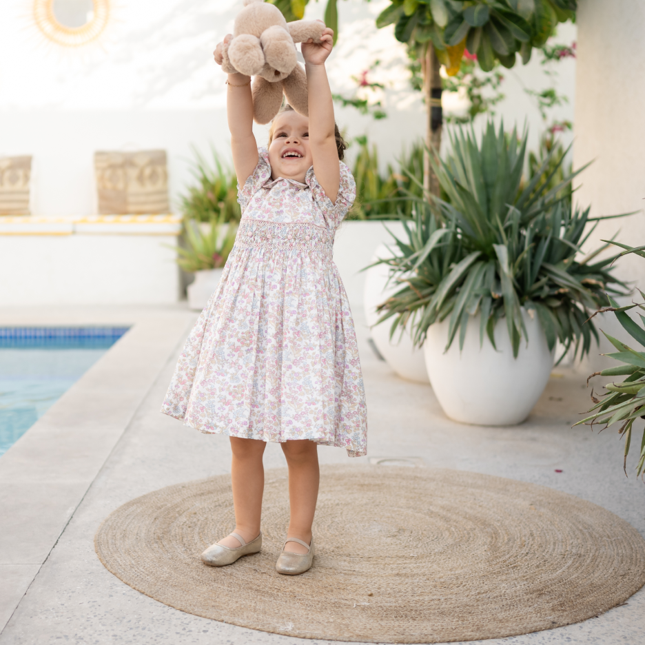 Garden Bloom Smocked Dress