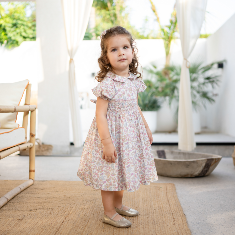 Garden Bloom Smocked Dress