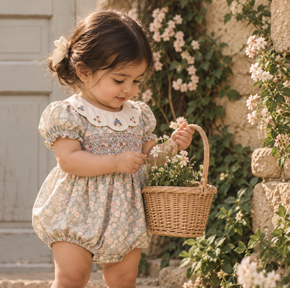 Whispering Roses Romper