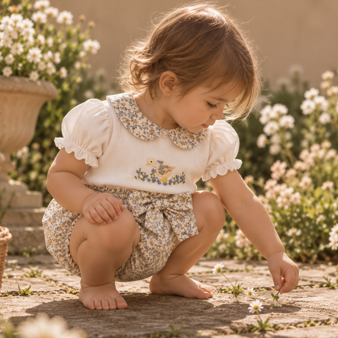 Little Duck Garden Bloomer Set