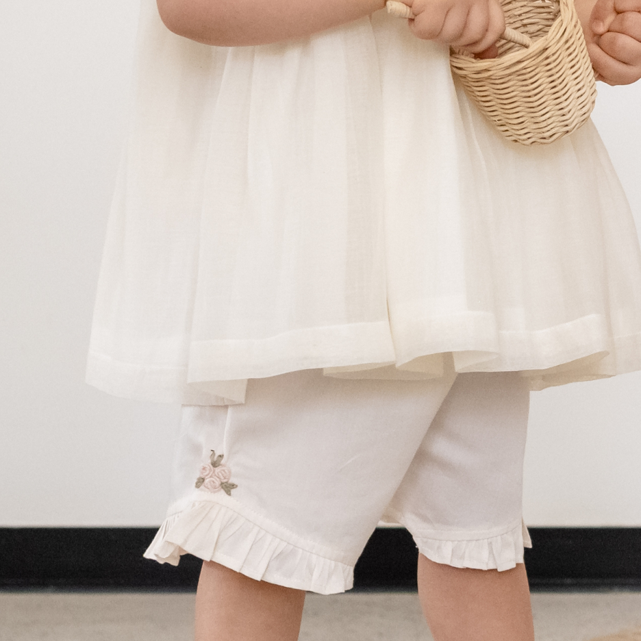 Peony Offwhite Smocked Set
