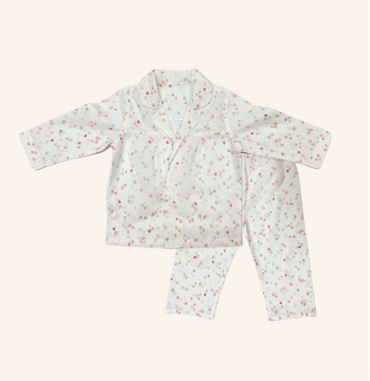 Strawberry Cotton Pyjama Set