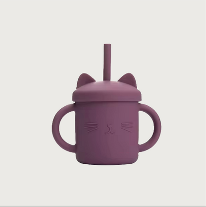 Kitty Silicon Sippy Cup