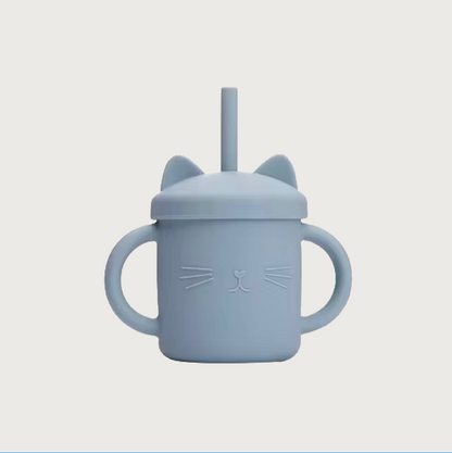 Kitty Silicon Sippy Cup