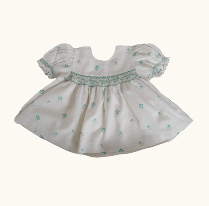 Wild Forest Hand-Smocked Dress