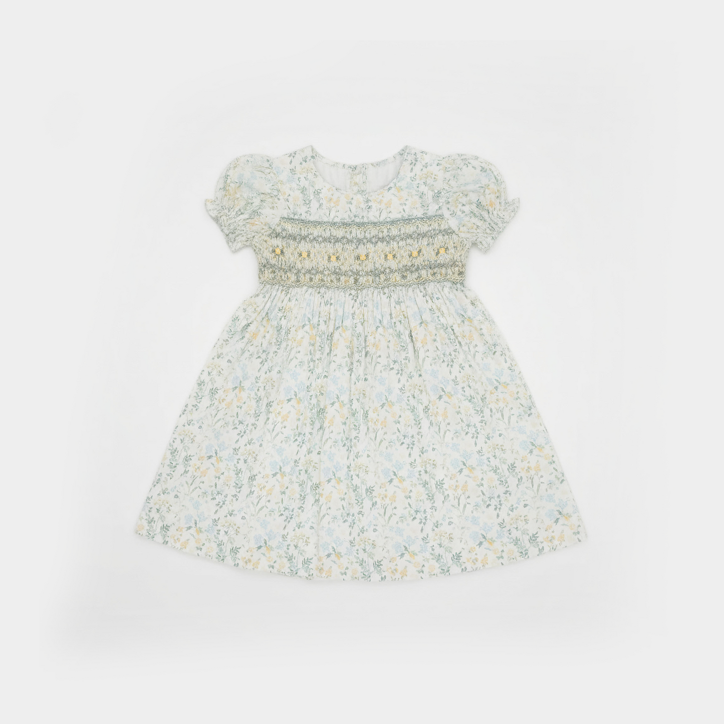 Morning Dew Smocked Dress