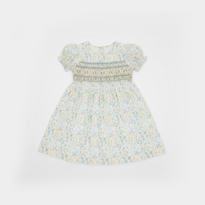 Morning Dew Smocked Dress